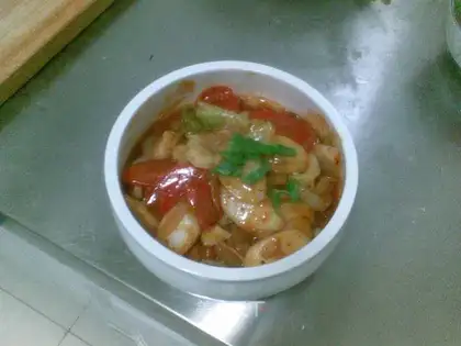 fried rice cake