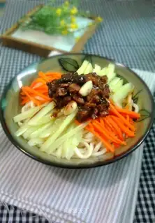 noodles with bean