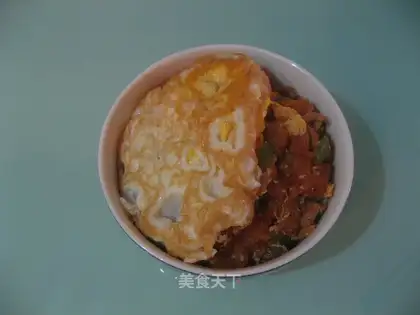 Hand-rolled noodles with tomato and egg