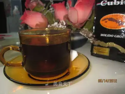 black coffee