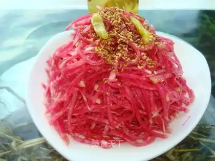 Cold salad is beautiful in my heart
