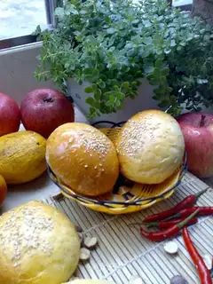 Pizza beef buns