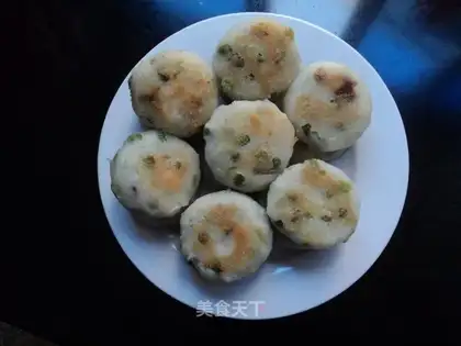 Pean-rice cake