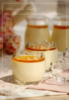 Caramel egg pudding