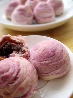 Purple potato crisp