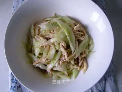 Three shredded salad