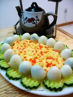 Jade quail egg