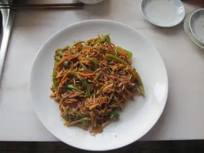 fish-flavored pork