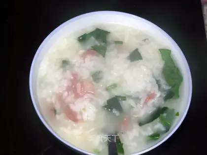 Spinach porridge