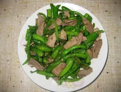 chili fry meat