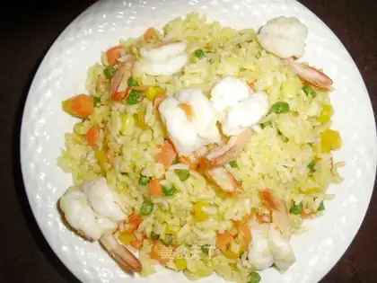 golden fried rice