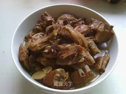 Braised mutton chops