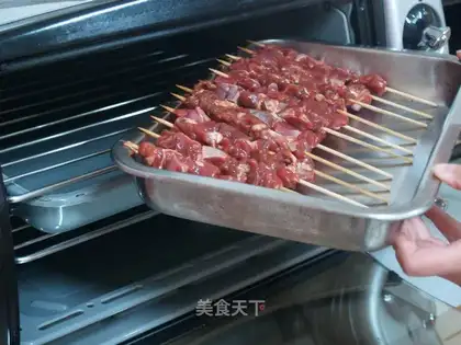 Cooking skills and onion skewers