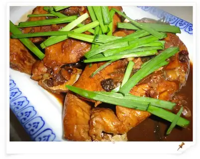 roasted Spanish mackerel in soy sauce