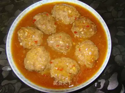 braised lion head