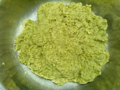 Home-made mung bean paste stuffing