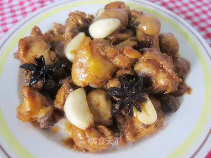 Chestnut chicken nuggets