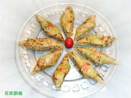 Zucchini egg cake