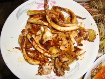grilled squid