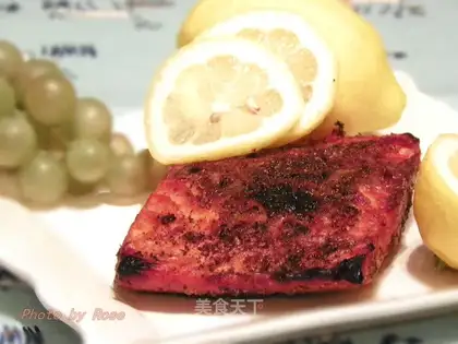 Roasted salmon