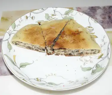 Walnut almond cake