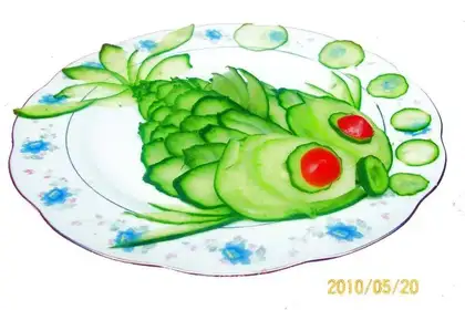 Sweet and sour cucumber little goldfish
