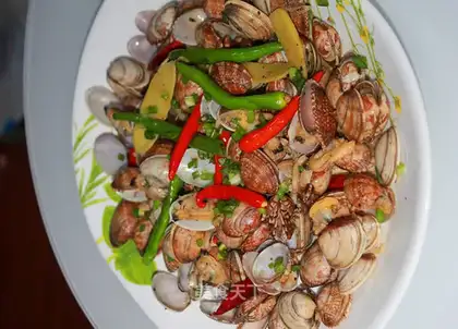 Hot clams