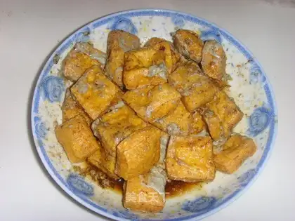 fried stinky tofu