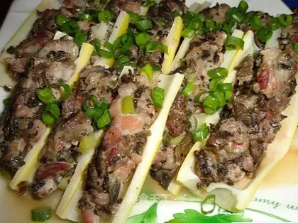 Small bamboo shoots manage winter vegetable meat