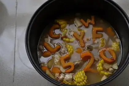 Love corn ribs soup