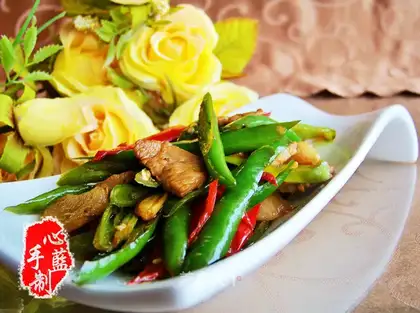 Authentic Hunan stir-fried pork