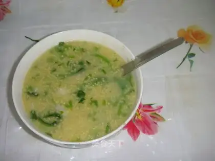 Yam millet porridge