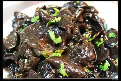 Black fungus salad
