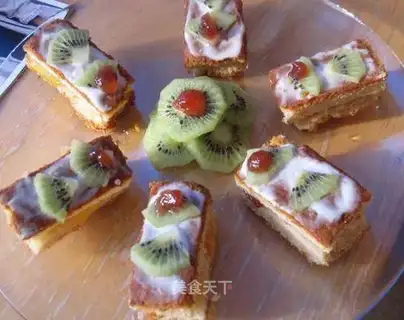 Fruit sandwich cake