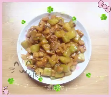 Sauted mushroom with soy sauce