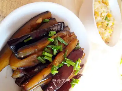 Fish-flavored eggplant strips