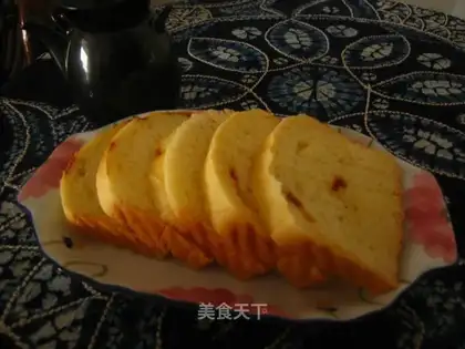 Chinese wolfberry salty toast