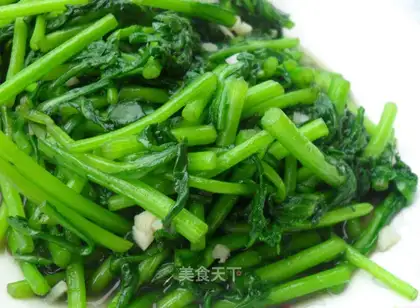 stir-fried chrysanthemum