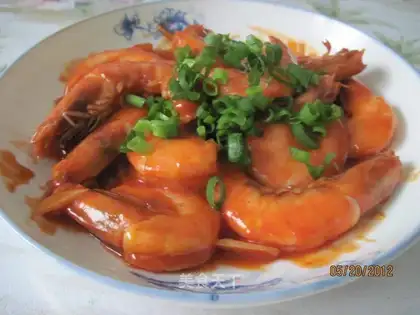 Tomato shrimp