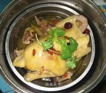 Hakka steamed chicken