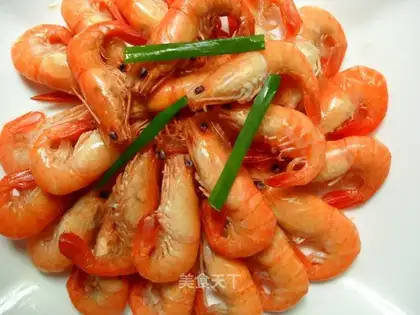 Salted river shrimp