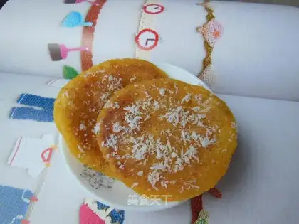 Coconut pumpkin cake