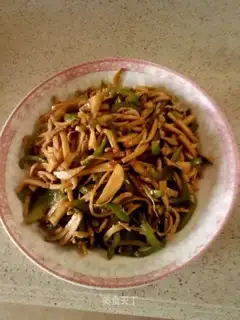 Fish-flavored mushroom