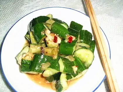 smashed cucumbers