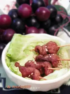 Toothpick chicken kebabs