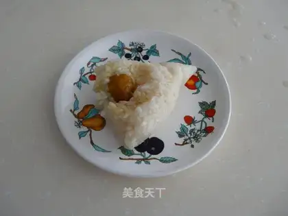 Salted egg yolk rice dumplings