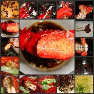 Steamed crayfish