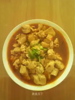 Hot and sour tofu