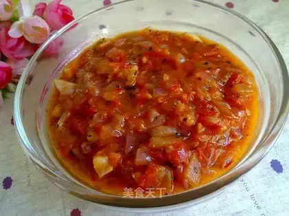 Homemade pizza sauce