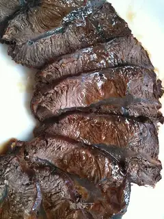 marinated beef